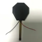 Round lcd display VA Custom Monochrome Negative segment LCD for smartwatch