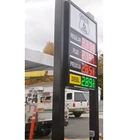 Hot sell TOTEM 18 inch gas sign price display LED gas price changer LED price number display