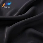 Islamic muslim 100 polyester fursan satin formal black arab abaya fabric