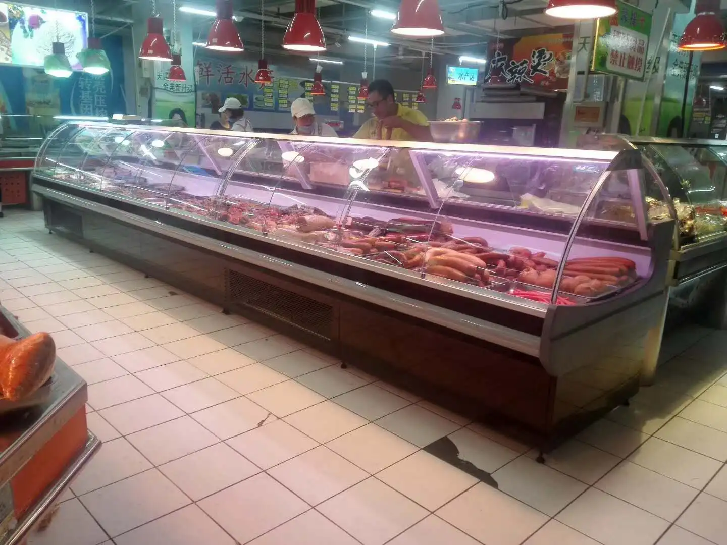 meat display fridge 