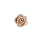Satin Flowers 15mm Handmade Ribbon Bow Mini Flower for Underwear Decoration