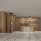 Xinda Clover modern design interior wood partition wall panel office furniture