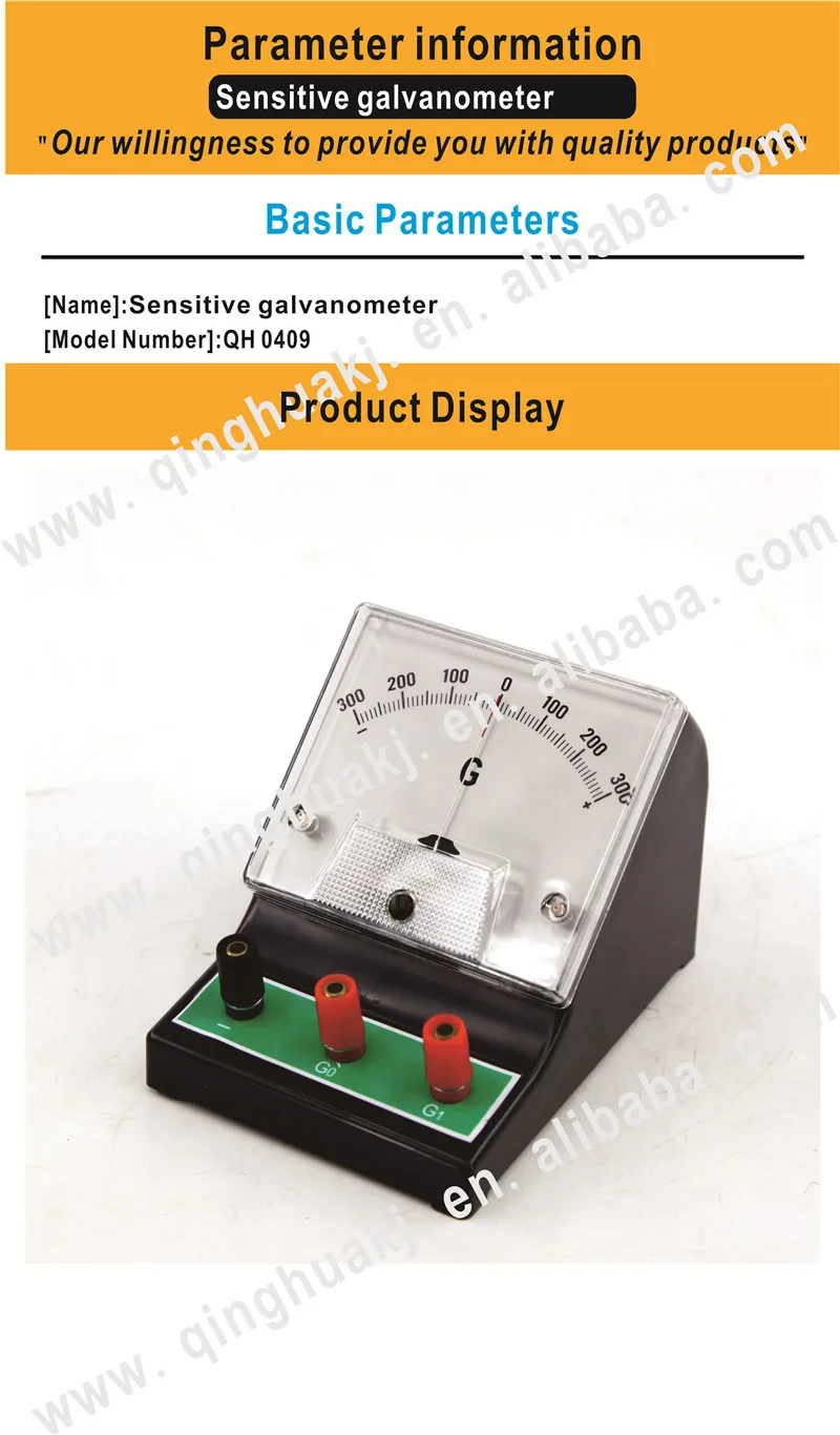 High frequency Plastic ammeter current meter Sensitive galvanometer