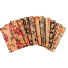 Leather 45*30CM Portugal Cork Fabric Printing Film Cork Synthetic Leather Sheet Randomly By Piece