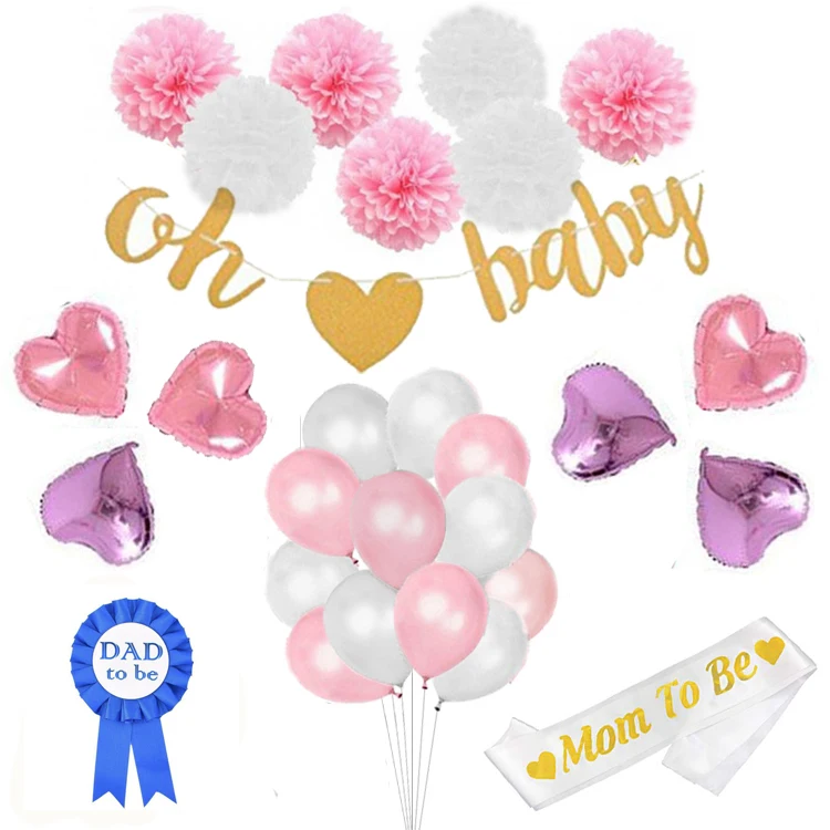 hot selling 2019 amazon diy oh baby balloon garland kit balloon