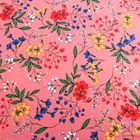 Textiles custom stretch polyester floral jersey printing fabric