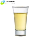 Eco-Friendly Drinking Shot Glass Alcohol Vodka Shooter Drinking Fluted Shot Glasses 60ml Tall Thin Shot Glass