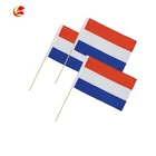 wholesale Factory cheap custom logo or national hand waving flag