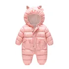 New Pink Baby Snowsuit Baby Girl Winter 2020 Newborn Baby Girl Clothes