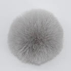 Rabbit Fur Rabbit Pom Poms Faux Fur High Quality Faux Rabbit Fur Ball 6cm 8cm Fake Fur Pompoms Accessoris Fur Pom Poms