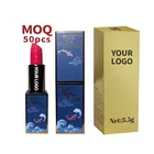 Private Label Long Lasting Liquid cosmetics matte waterproof Vegetarian Lipstick