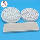 High alumina corundum mullite refractory honeycomb ceramic baffle brick