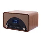 China Auto Radio Wood Radio China Manufacturer Old Wooden FM AM Portable Auto Radio