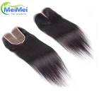 Hot sale high quality closure lace brazilian human hair piece styles bundles with cheap price