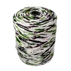 Hot Sale Diy Colorful Rainbow 12/1 Dyed Fabric Cotton Polyester Blended Yarn