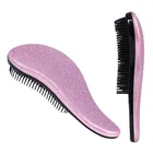Anti-static HairBrush Comb Styling Tools Shower Electroplate Detangling Massage Combs for Salon Styling