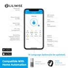 2020 Amazon Hot Sale Smart Safety Fingerprint Mini Simple WiFi Door Handle Lock with Bluetooth APP