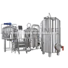 Turnkey brewery steam direct fired heating kettle brewhouse beer making equipment for sale