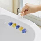 Colored Toilet Flush Rim Block Cleaner Fragrance Cleaning Ball Deodorizer Hanging Toilet Bowl Cleaner Names for bathroom