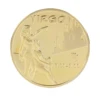 Coins Gift 2019 Gold Plated Twelve 12 Constellation Virgo Commemorative Coins Collectible Physical Gift