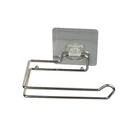 Short size paper towel holder durable metal bathroom toilet tissue roll storage holder stand