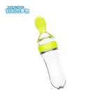 Safety material professional OEM silicone food feeder baby feeding bottle