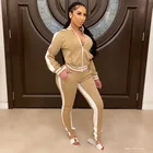 For Amazon Hot Sale Women Autumn Two-Piece Suit Fashion Hot Sale Tracksuits Suit For Women