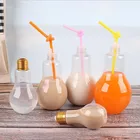 100ml custom clear alcoholic beverage glass bottle