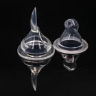 Transparent Baby Feeding Silicone Bottle Nipples