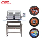 CBL mixed two head embroidery machine for sale computer embroidery machine price