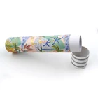 Free sample custom printed recycled cardboard tube packaging eco friendly paper tube for perfume