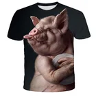 Print For Men Wholesale Custom 3D Print Animal T Shirt For Men