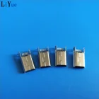 Mini USB Type B Plug Male 180 Degree 5-Pin Male Mini USB Connector SMD SMT Solder Jack Connector