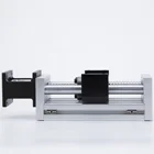 Industrial belt driven fast moving 3000mm stroke linear module linear motion stage XBR75