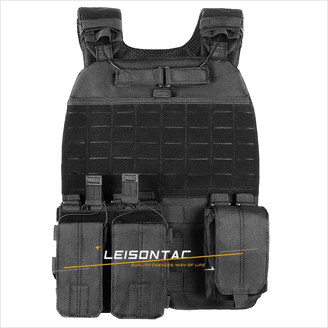 tactical vest for tactical hunting airsoft with Quick Release System can be with bulletproof TAC-TEX panel or plates carrier