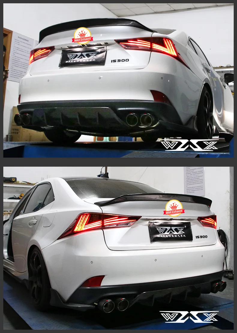 Exhaust Muffler Pipe Catback Upgrade Valvetronic Exhaust System For Lexus ES IS GS CT200H 2011-2021