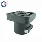 Plastic frame support head cross joints side mounting bracket components for tubes 48.3-59-60.3 for conveyor
