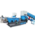 Industrial pp pe pelletizing production line granule production line Plastic film recycling machine