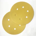 125 mm Hook & Loop Factory Supplied Free Sample Round Aluminum Oxide Sanding paper Abrasive Disc