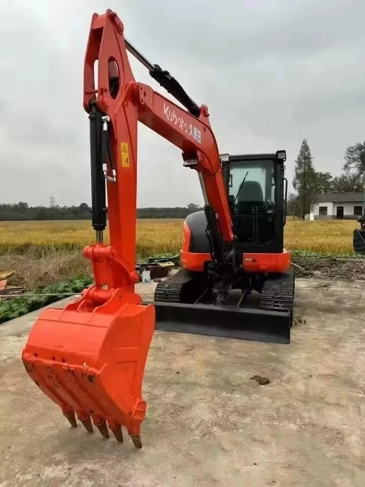 Best Quality 6 Ton Kubota Kx163 Used Excavator Machine Digger Machine