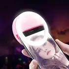 High quality smartphone make up mini ring light best price mini travel ring light for phone selfie