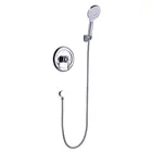 Brass Ceiling Conceal Bathroom Shower Set Wall Mounted Basin Shower Faucet