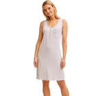 Adult Wholesale Adult Summer Front Snap Opening Breastfeeding Sleep Wear Pajamas