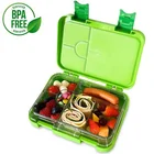 Wholesale Leakproof Sealed Kids Lunch Bento Box Plastic Tritan Food Storage Japanese Detachable School Student Bento Box