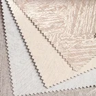 Luxury home decor furniture fabric rolls blackout curtain blinds