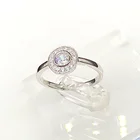 925 Sterling Silver Supplier 925 Sterling Silver Ring Engagement Anniversary Fashion Jewelry