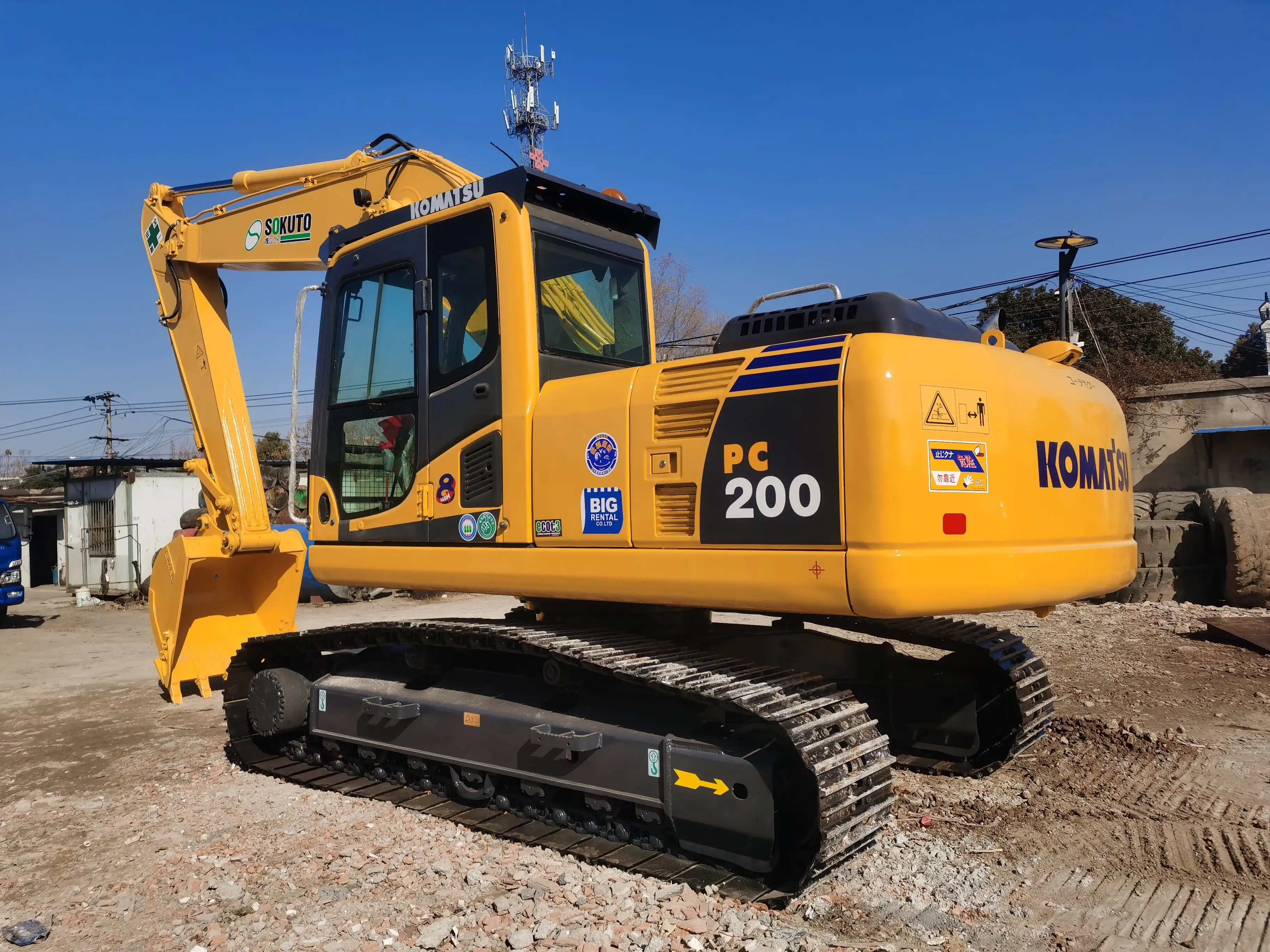 Japan Used Komatsu Pc200 8 Excavator For Sale Used Komatsu Pc200 Pc220