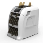 automatic banknote sorter, cheque scanner, cash payment machine check printer detector 3 pockets, 2+1,cheque printer