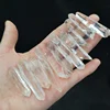 Natural Clear White Quartz Tumbled Gravel Crystal Wand White Crystal Point
