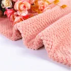 100% polyester knitted fabric solid dye jacquard coral fleece for garment